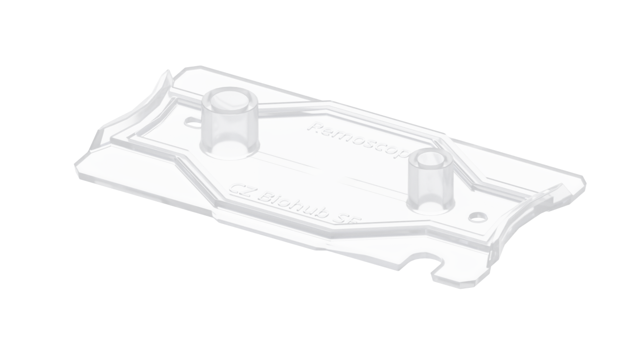 Ultrathin flow cell — CAD render